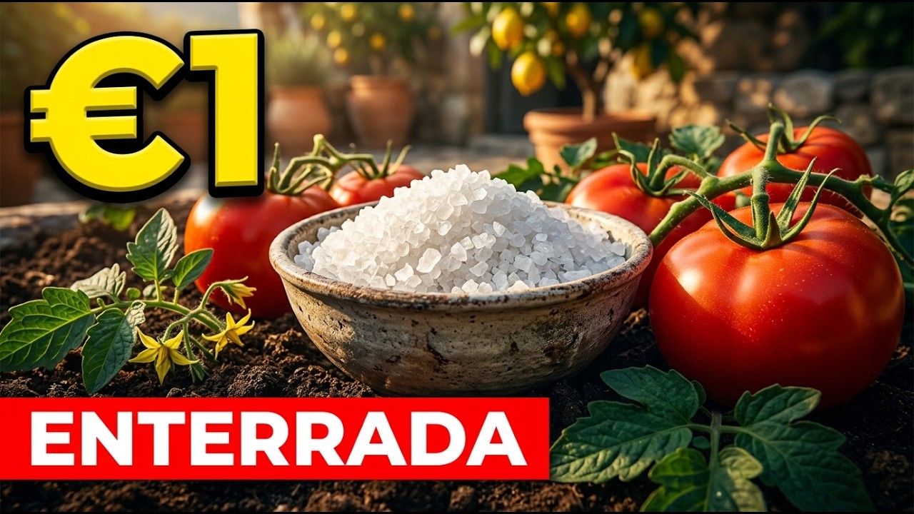 Esta Sal de &euro;1 REEMPLAZA Todo Fertilizante. La Industria La SEPULT&Oacute; en Secreto
