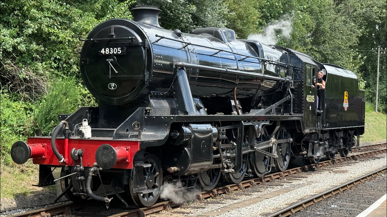 Steam on the Keighley and Worth Valley Railway 29/6/25