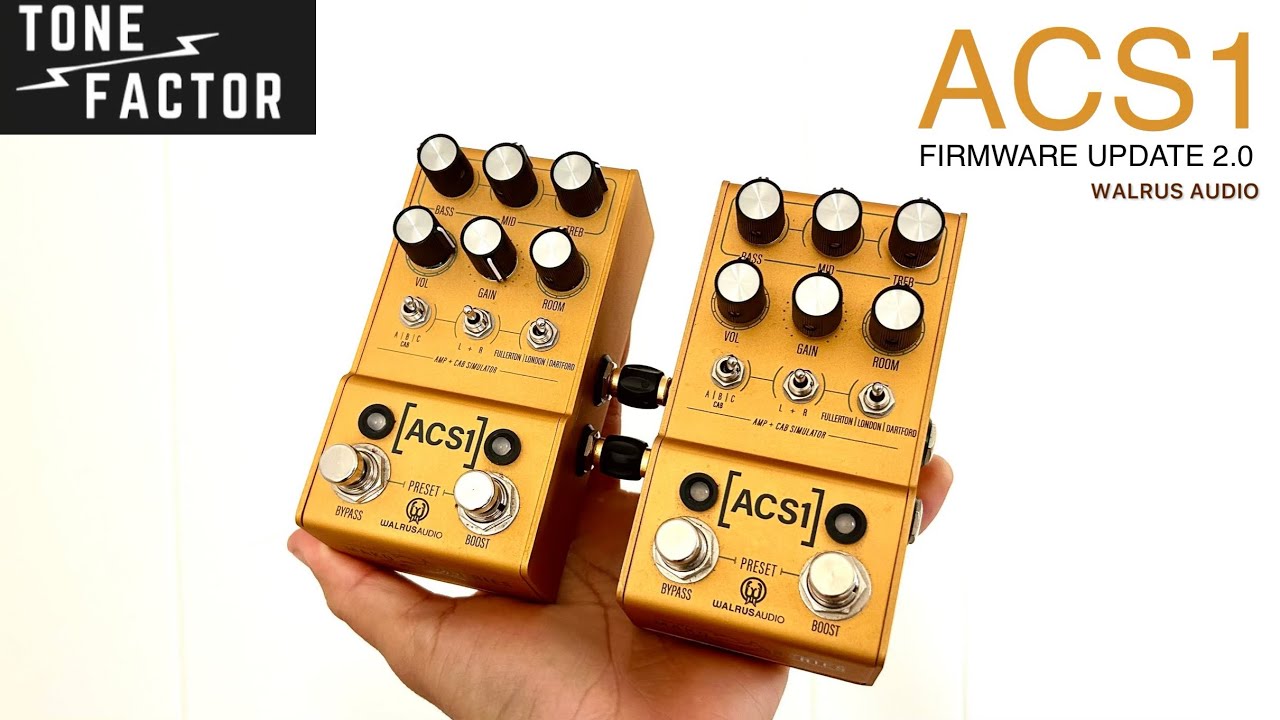 ОБНОВЛЕНИЕ ПРОШИВКИ ACS1 2.0 С БЕСПЛАТНЫМИ IR TONE FACTOR!