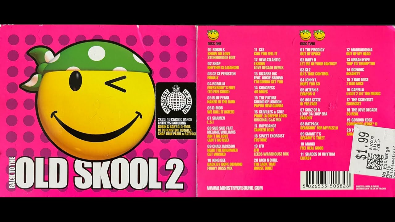 Back to the Old Skool 2 (Disc 1) (Classic Electronica Mix Album) [HQ]