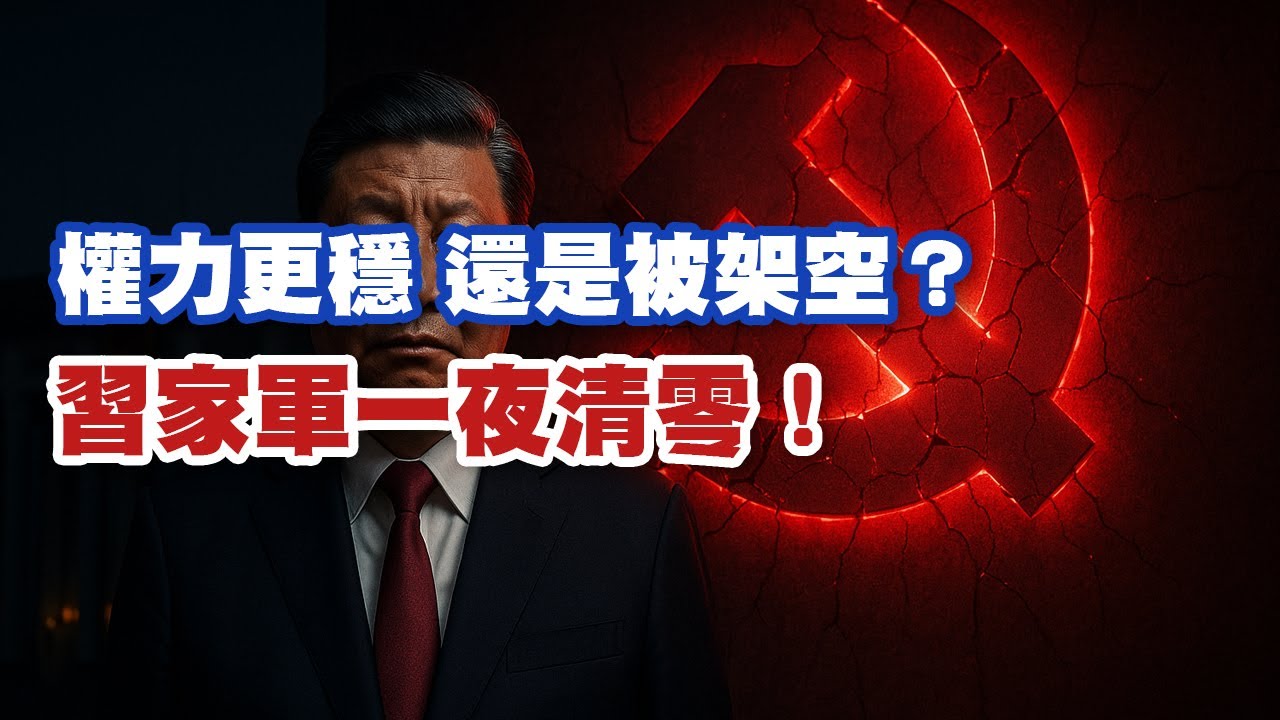 習家軍覆滅！九大將落馬，習近平權力是更穩了？還是崩塌的開始？｜兩岸解析室 STRAIT TALK
