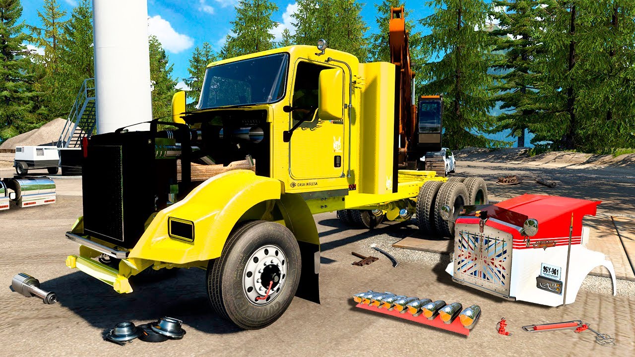 Personalización Una Kenworth T800 Volqueta - American Truck Simulator