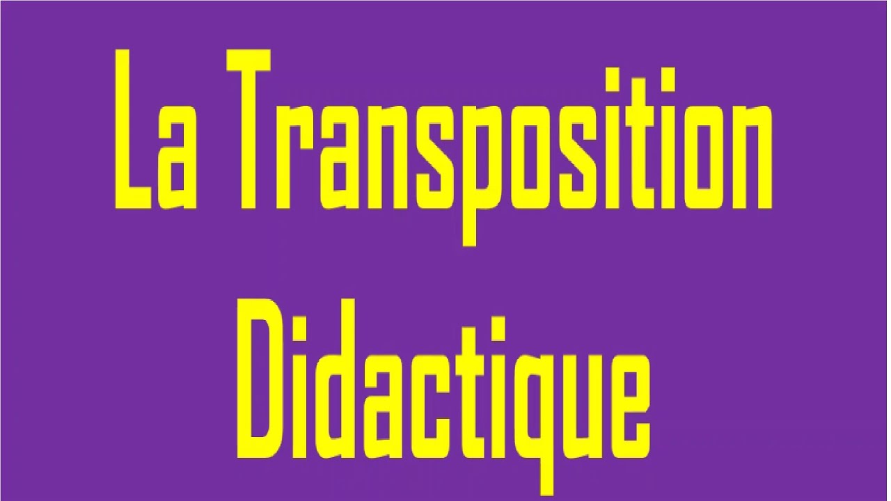 transposition didactique www.epsmaroc.ma