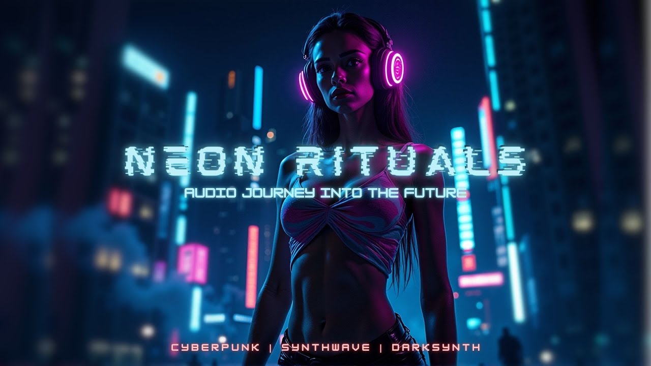'Neon Rituals' — Full Cyberpunk Synthwave Album | Dark Cinematic Music for Night Drives & Immersion