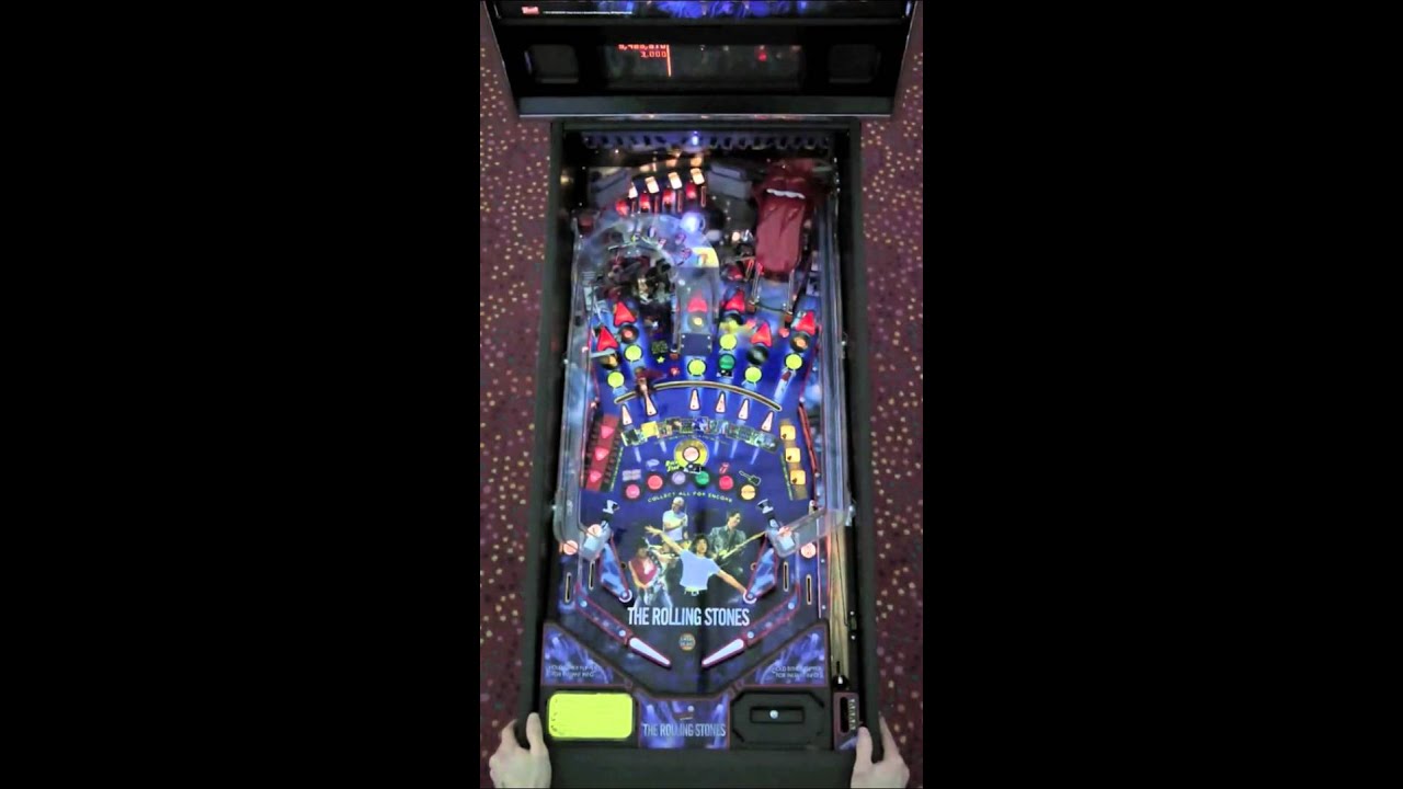 Rolling Stones Pinball Gameplay