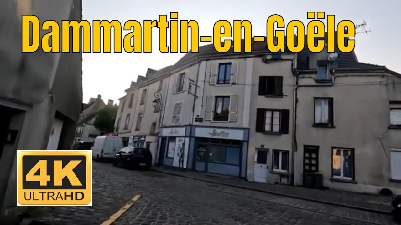 Dammartin-en-Goële 4k- Driving- French region