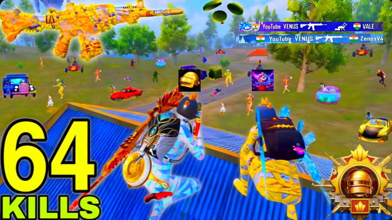 WOW!!😍 NEW SEASON GAMEPLAY NADAS VS VENUS FASTEST🔥 PUBG MOBILE 