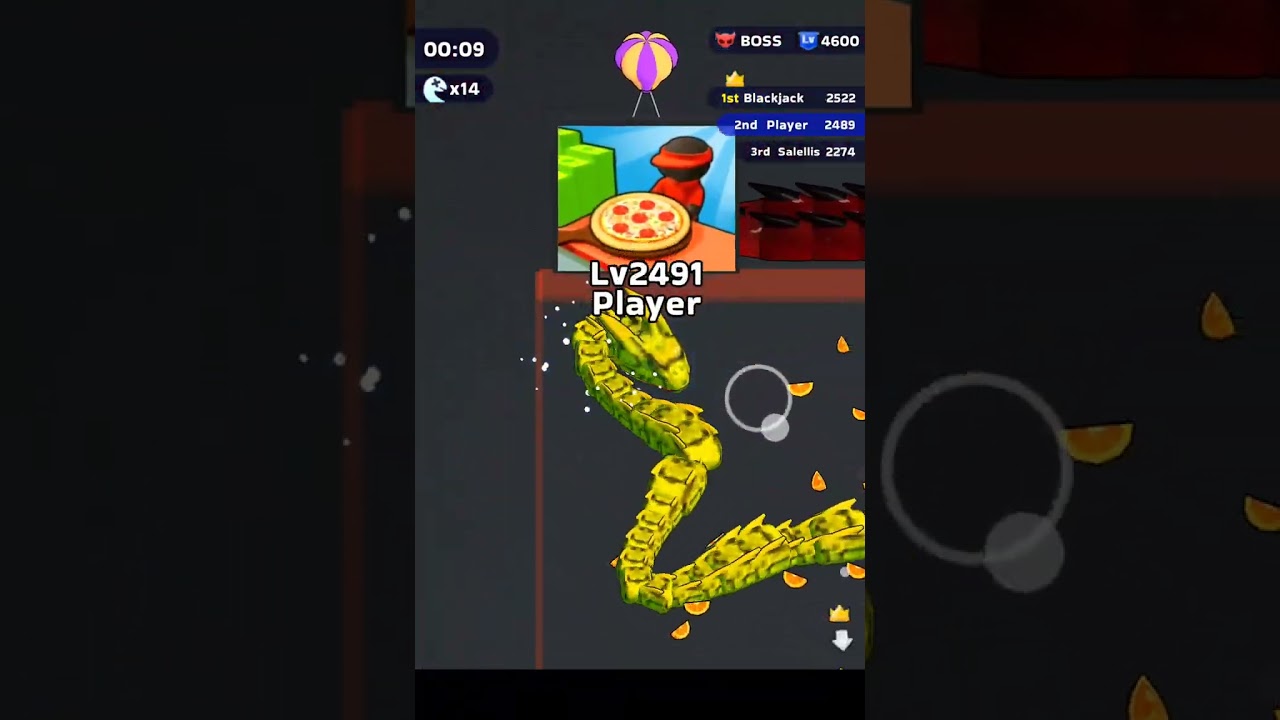 Граю в snake Clash