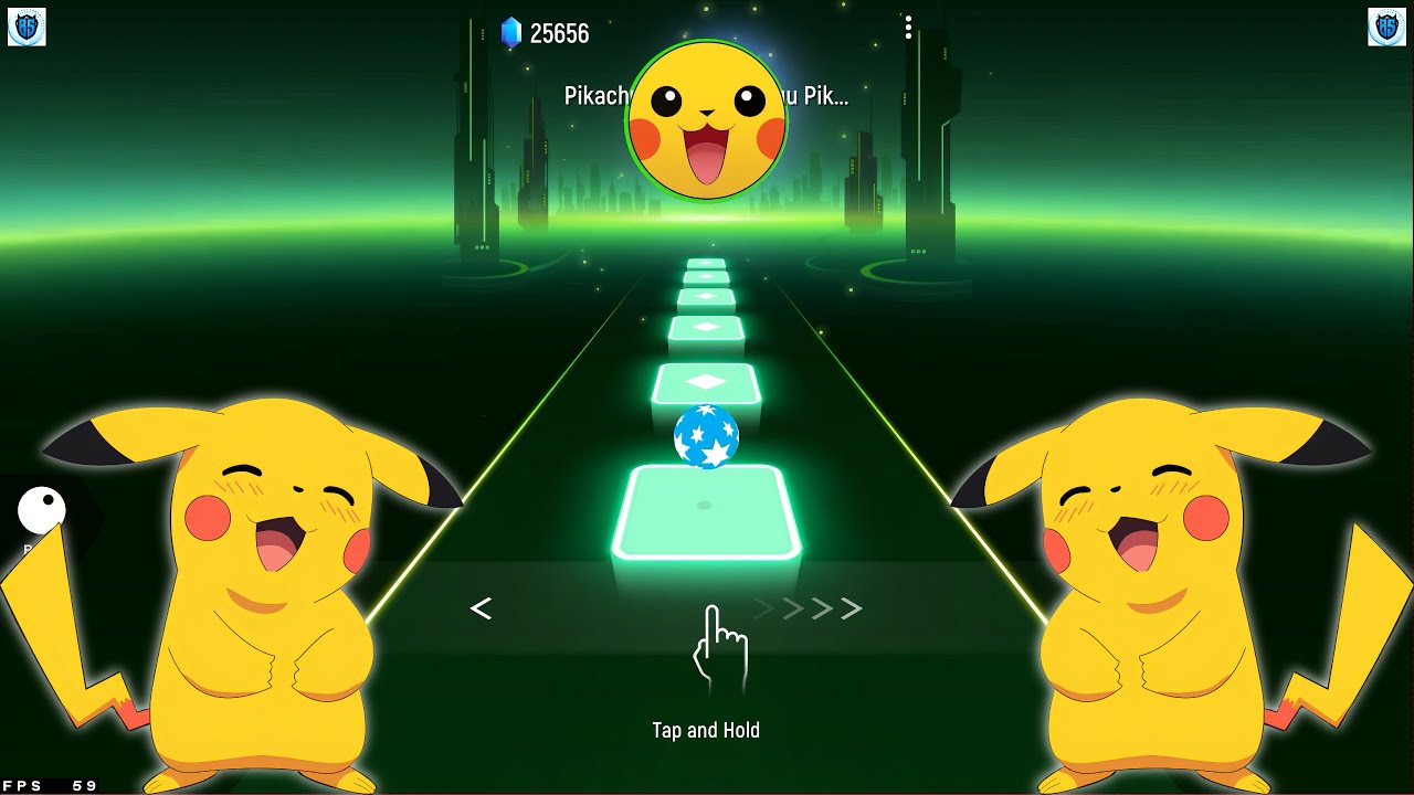 Tiles Hop - Pikachu Song (Pikachu Remix)