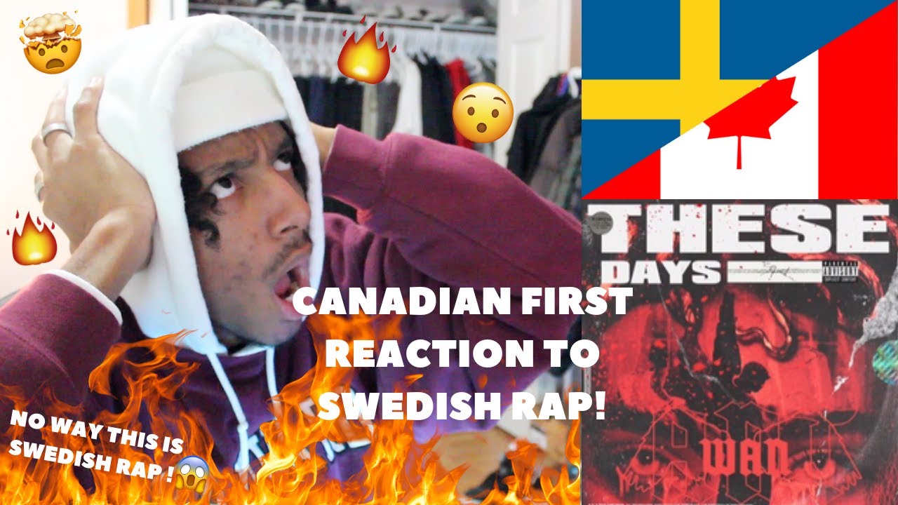 CANADIAN FIRST REACTION TO SWEDISH RAP! AntWan - These Days (Part 3)