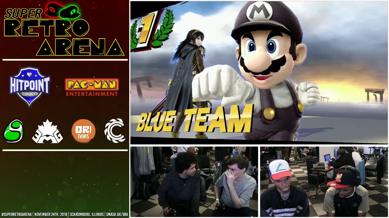 SRA dWF: C2F | Dark Wizzy + Ned (Mario/Lucina) vs SNooFL + Panda Bair (Fox/Villager)