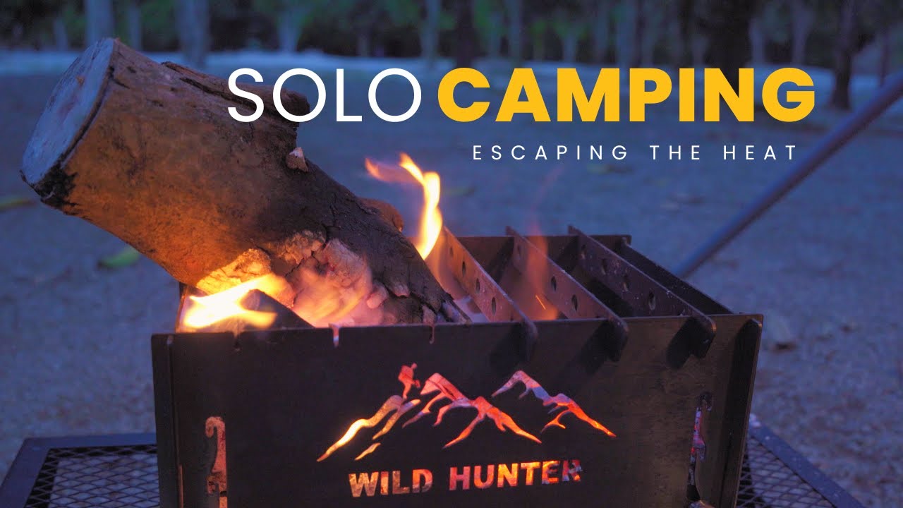 Chill Solo Camping Escape | Rain, Fire & Good Beer