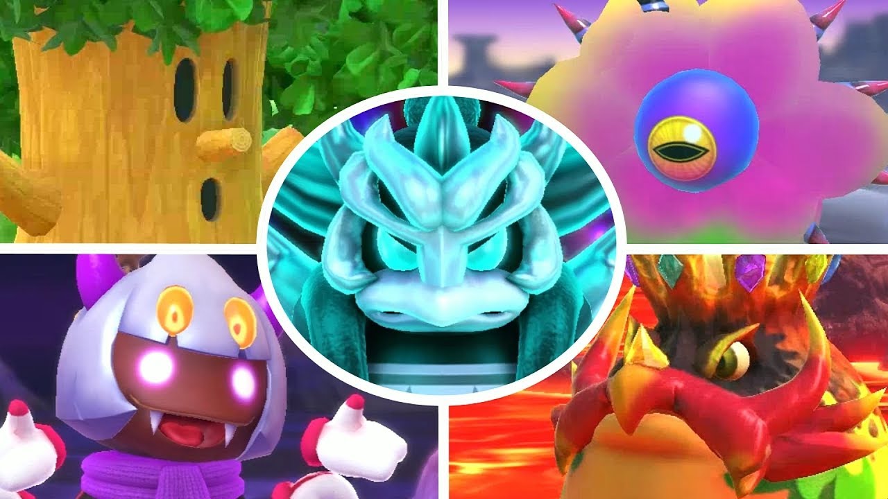 Super Kirby Clash - ALL 108 Main & Side Bosses