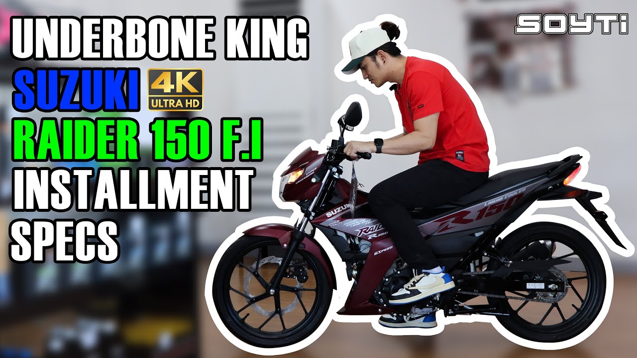 UNDERBONE KING RAIDER 150 F.I INSTALLMENT PRICE SPECS