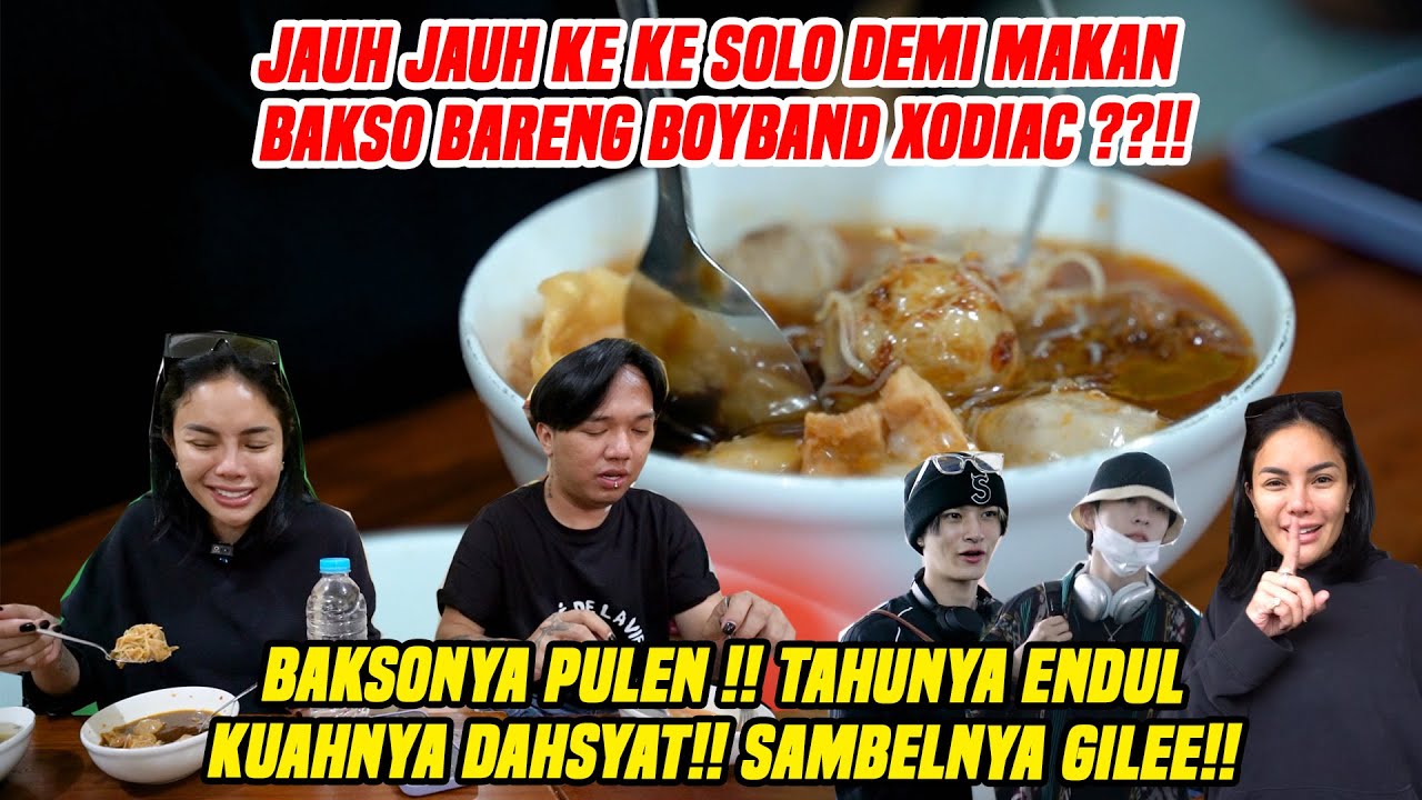 JAUH JAUH KE SOLO DEMI COBAIN BAKSO PULEN!!TAHU ENDUL!KUAH DAHSYAT! SAMBEL GILEE..