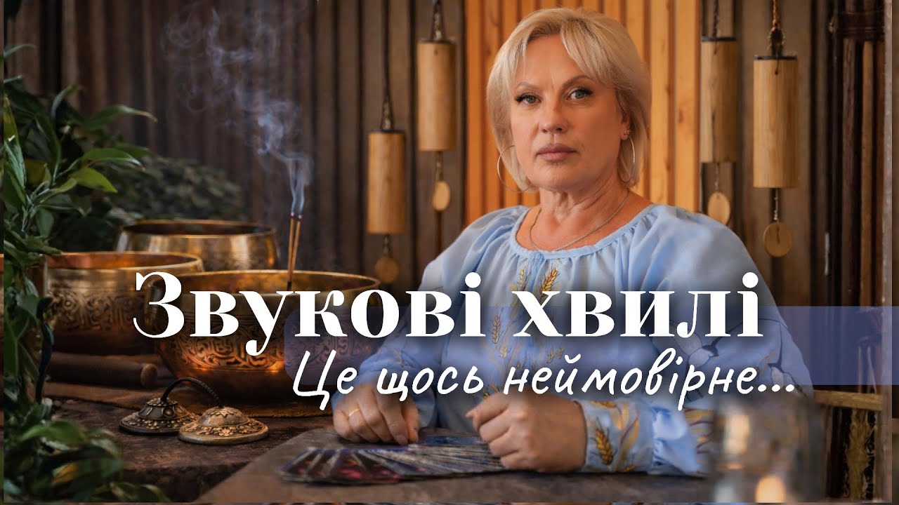ЗВУК ТА ВІБРАЦІЯ, ЯКІ СИЛЬНІШІ ЗА СЛОВА
