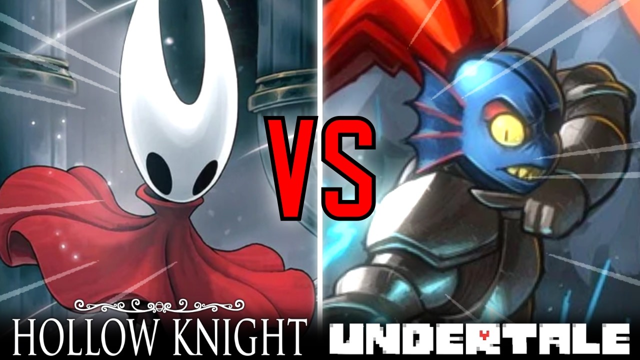 Шершень против Ундины: кто победит? Hollow Knight против Undertale