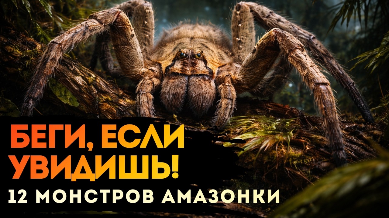 ТАЙНАЯ ЖИЗНЬ ДЖУНГЛЕЙ: 12 жутких существ Амазонки, о которых молчат учебники 🐊