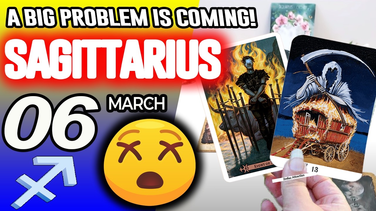Sagittarius ♐😖A BIG PROBLEM IS COMING❗😡 horoscope for today MARCH 6 2026 ♐ #sagittarius tarot MARCH