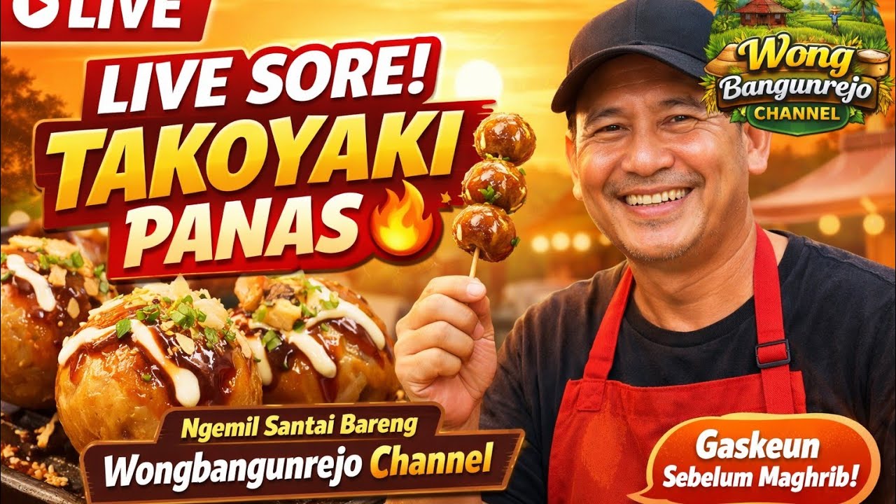 “Takoyaki Bikin Lupa Mantan!” 🐙🔥