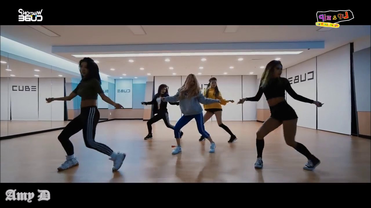 HyunA 'Lip and Hip' Mirrored Dance Practice