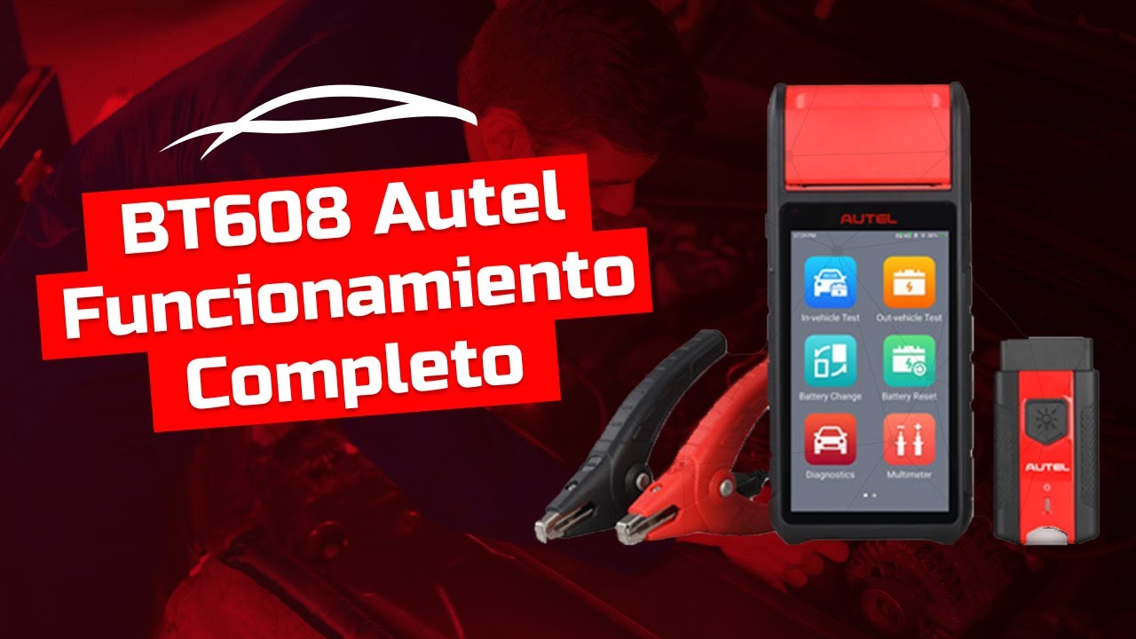 BT608 Autel - Funcionamiento Completo