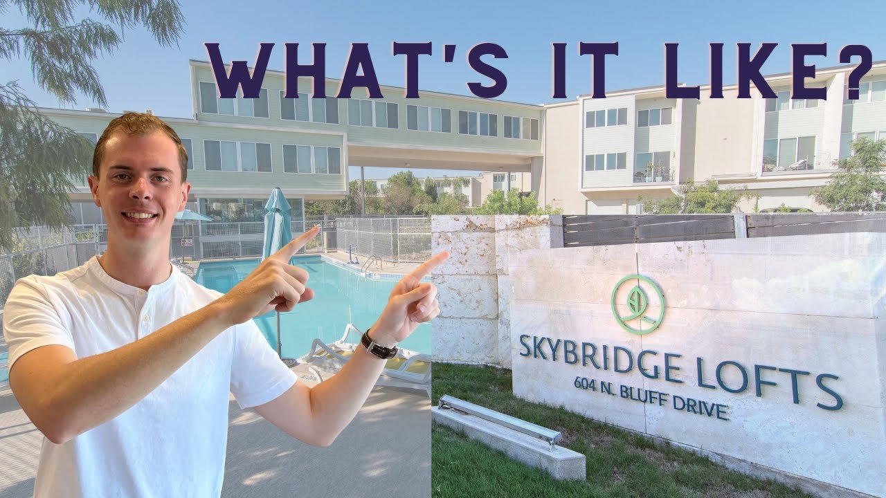 SKYBRIDGE LOFTS COMPLEX TOUR | Austin Texas Condo | South Congress Living