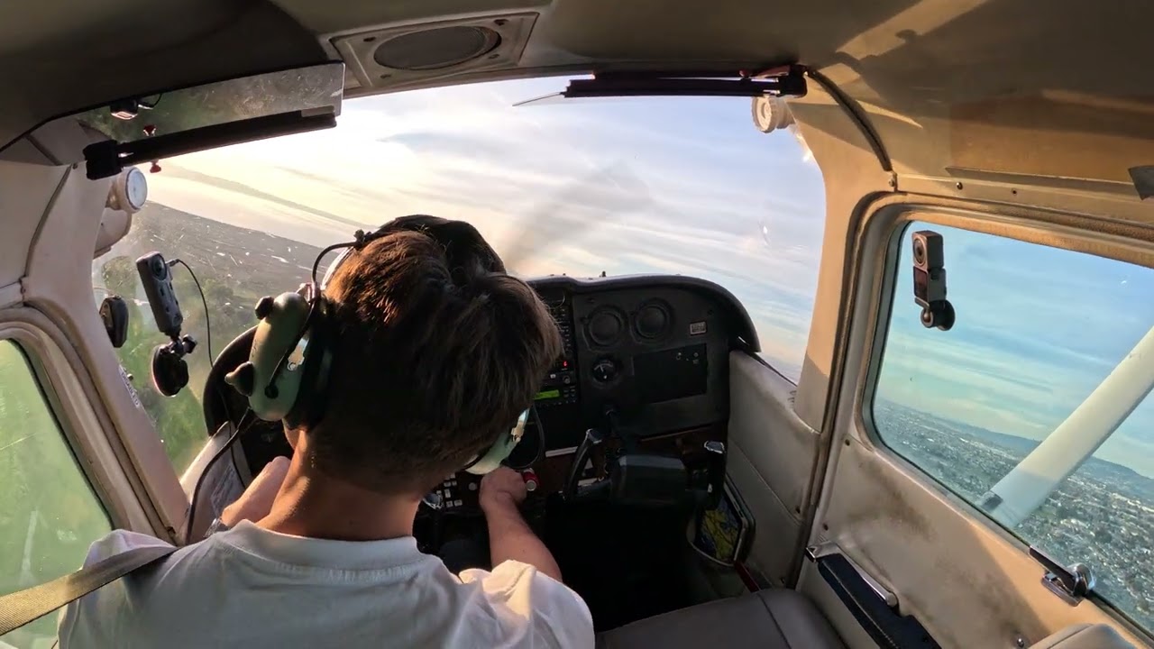 My first solo as a student pilot - KHWD 1/11/26 