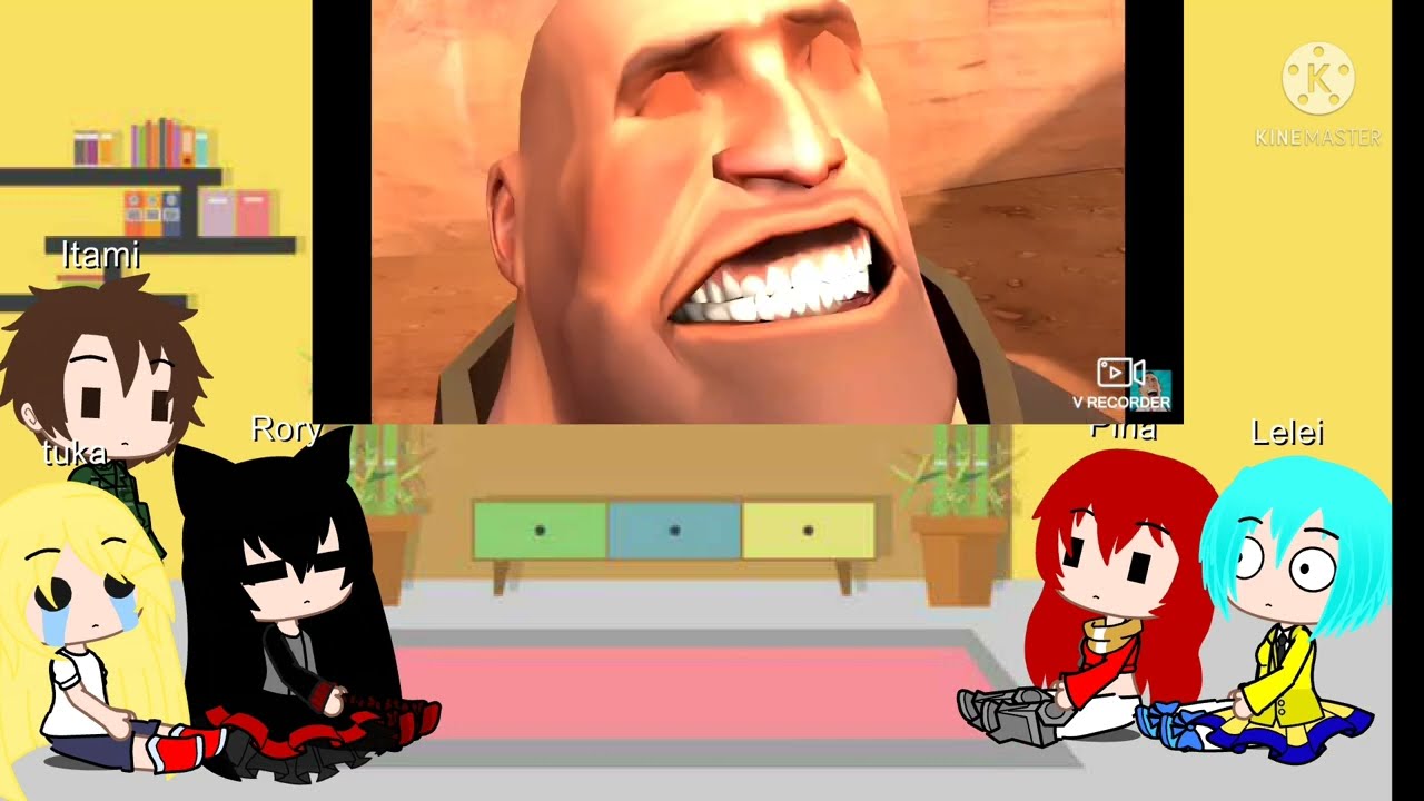 gate reacts to the heavy guide