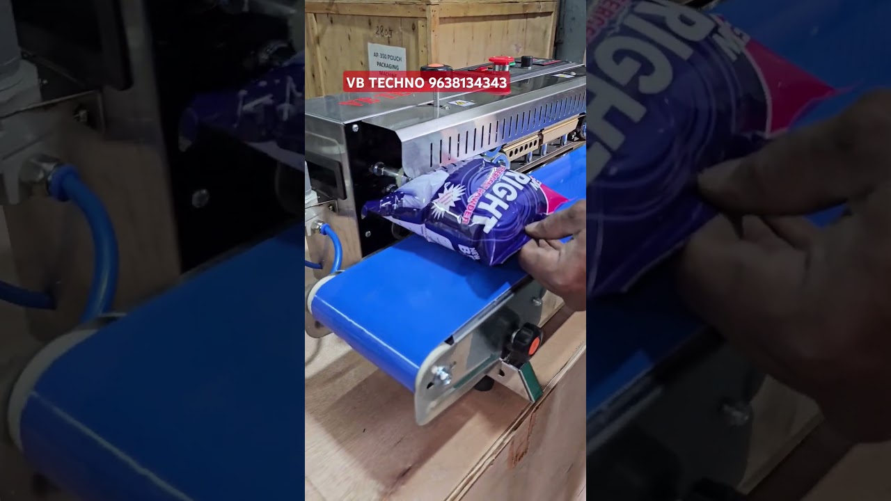 Band Sealer Machine With Nitrogen Flushing