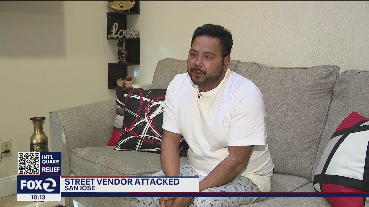 Attacker savagely beats San Jose street food vendor
