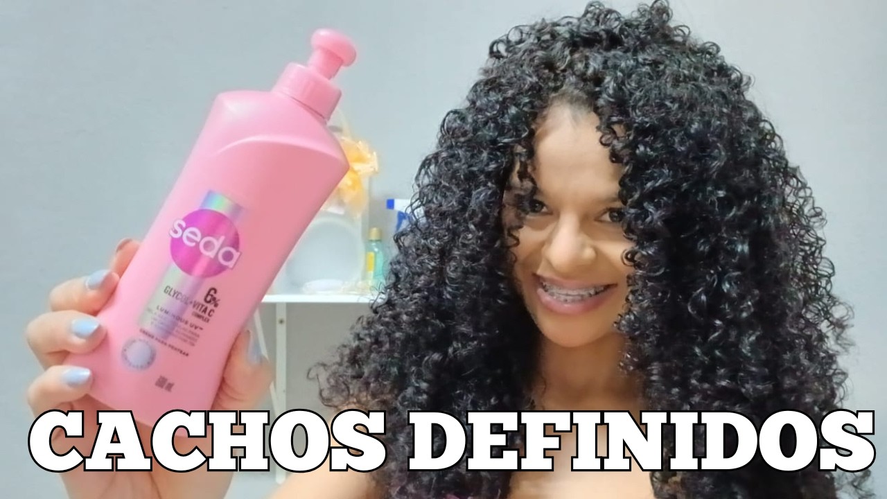 Finalização Poderosa com Seda Glicol + Vita C | Cachos Definidos e Sem Frizz