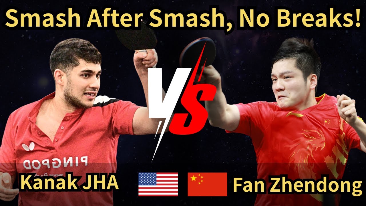 Smash After Smash, No Breaks!｜Kanak JHA vs Fan Zhendong｜2025&ndash;26 German Table Tennis Bundesliga