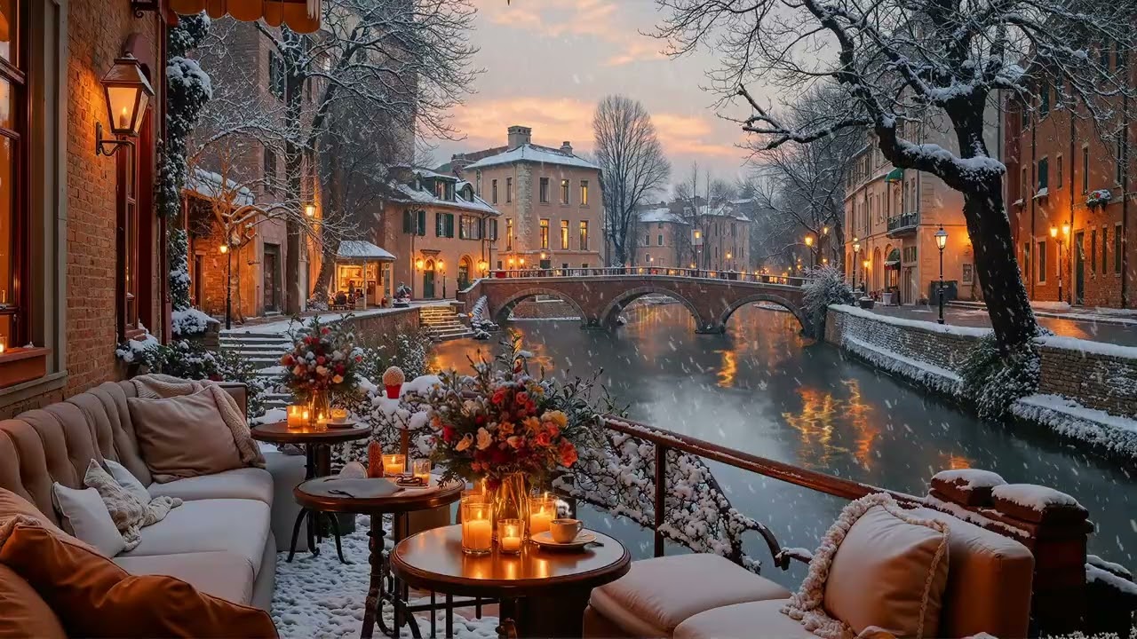 Evening Winter Jazz 🌙 Smooth Jazz Music for Calm, Study, and Peaceful Vibes