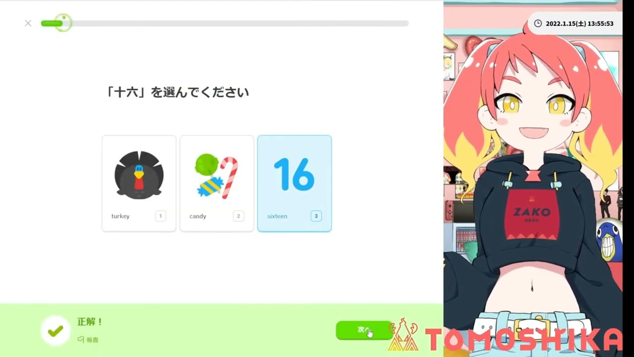 Tomoshika Laughs at Crazy Duolingo Characters