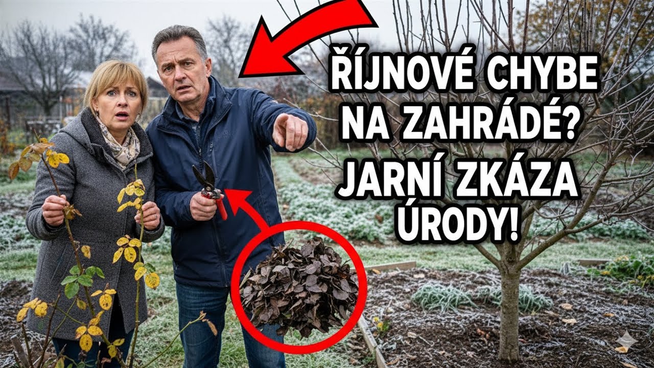 Děláte tyto chyby na zahradě v říjnu? Na jaře už bude pozdě.