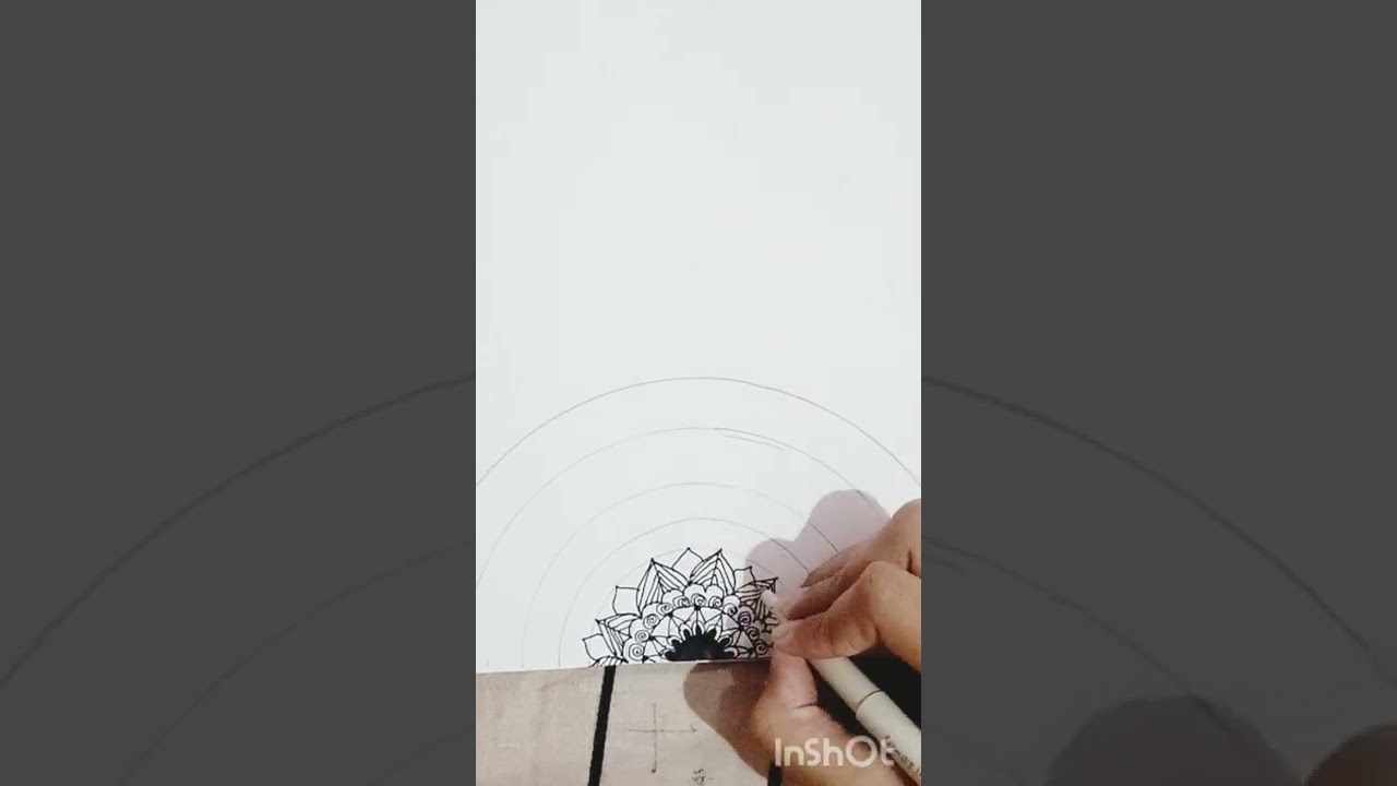 Mandala art with pen@sadhvitiwariarts5103 @arts