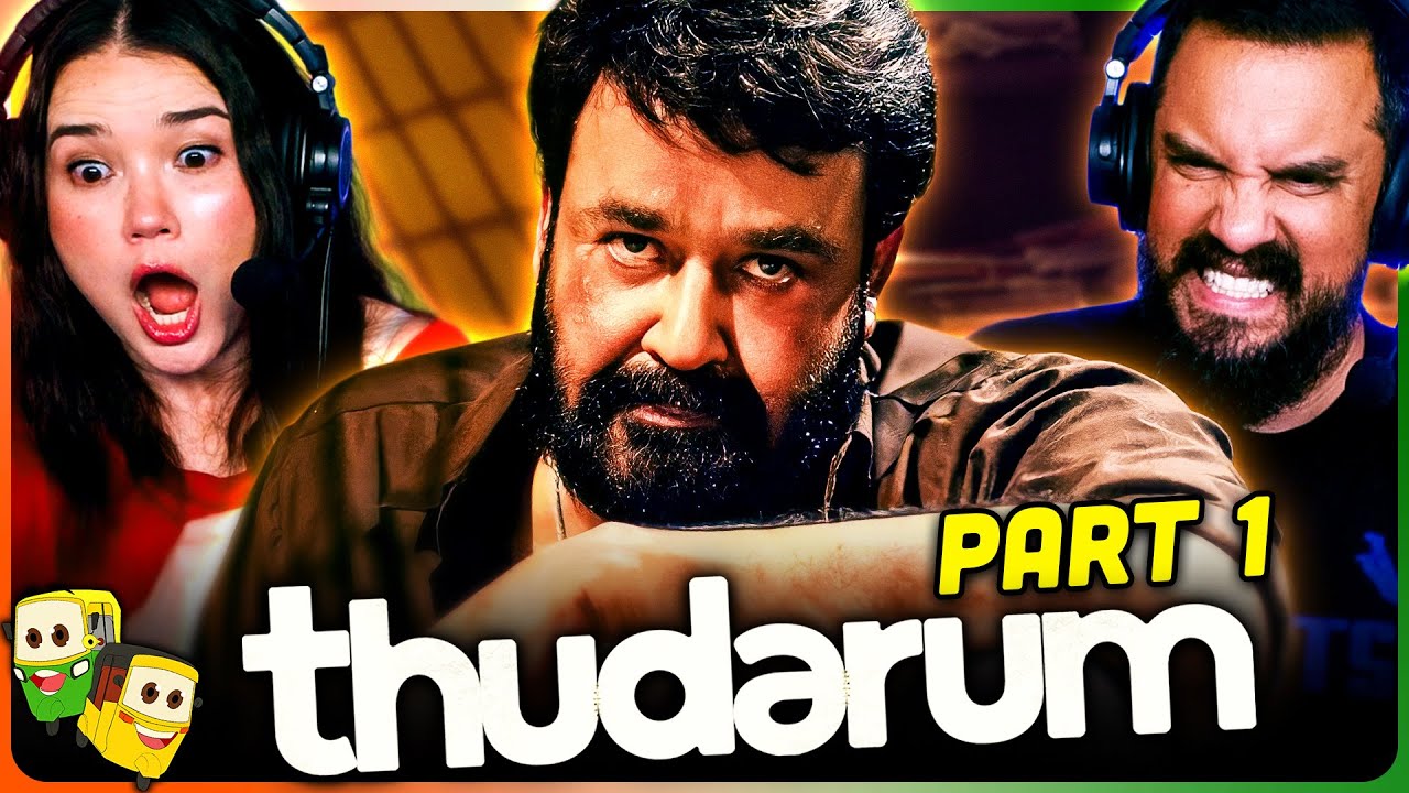 THUDARUM (Part 1) Movie Reaction! | Mohanlal | Shobana | Prakash Varma