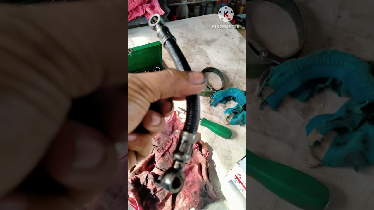 Mitsubishi adventure alternator hose replacement