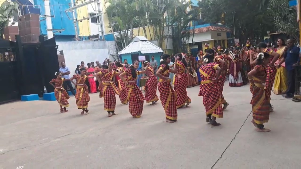 School annualday my daughter kummi dance #ytshorts performance💃#dance🥰💃🥰