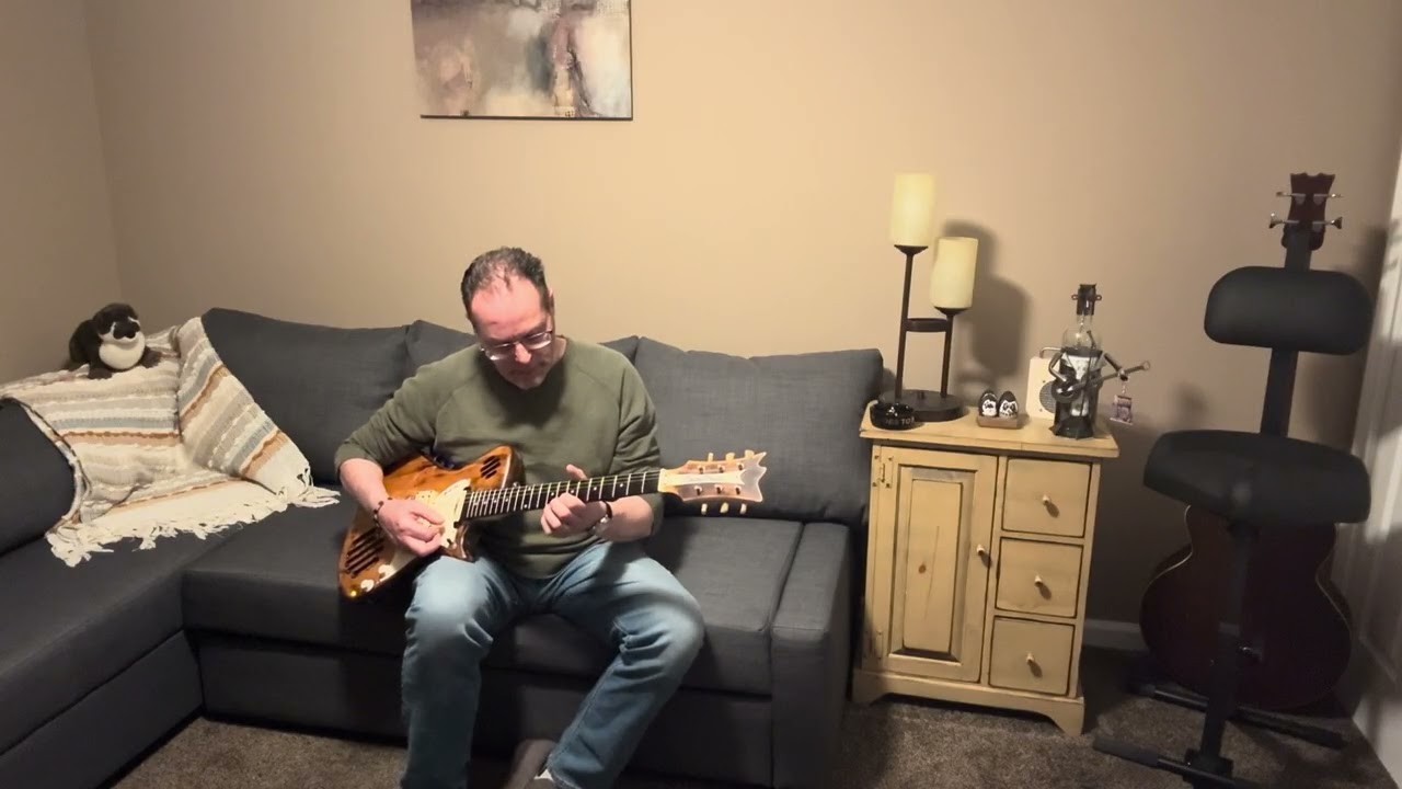 While My Guitar Gently Weeps Improv…..