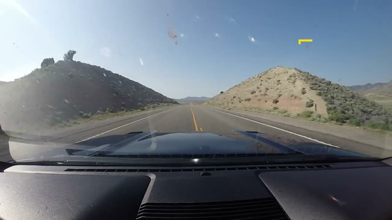 122 Miles through Nevada averaging 150 miles per hour Part 1