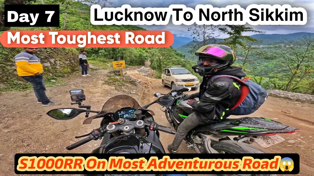 Day 7: Zx10R Vs S1000RR | North East Me itni Kharab Road Dekh kar BMW Ghabra gayi😰