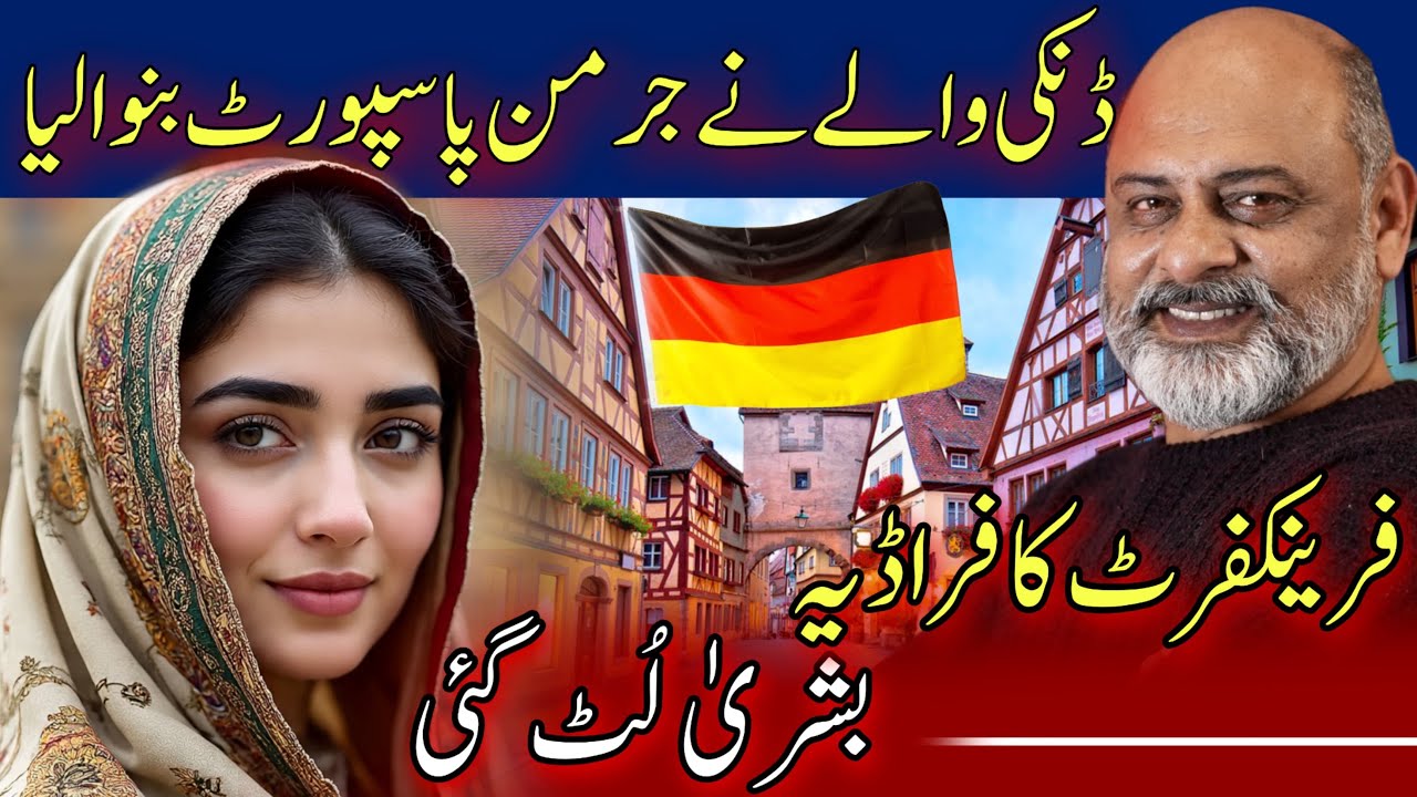German passport  |fraud story of bushrah Frankfurt | Iftikhar Ahmad Usmani