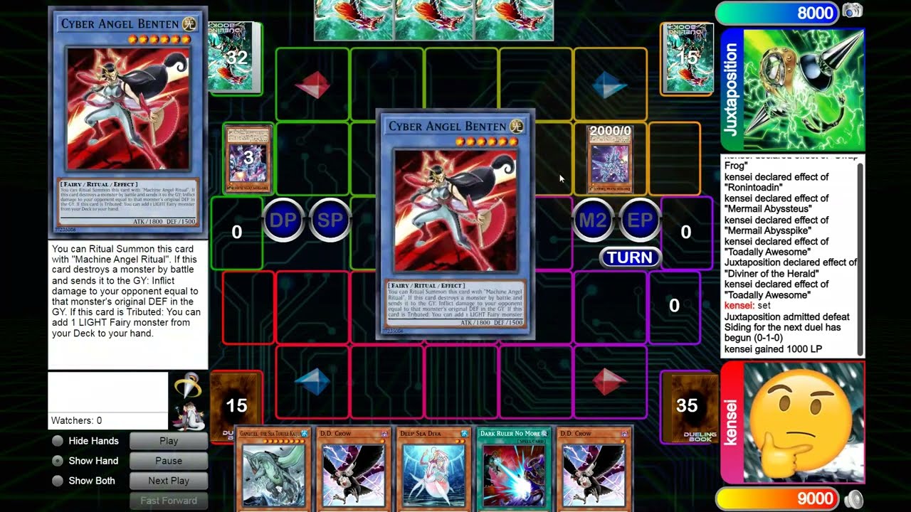Mermail Atlanteans vs Drytron Ritual (April 2022) - Yu-Gi-Oh! Dueling Book Gameplay