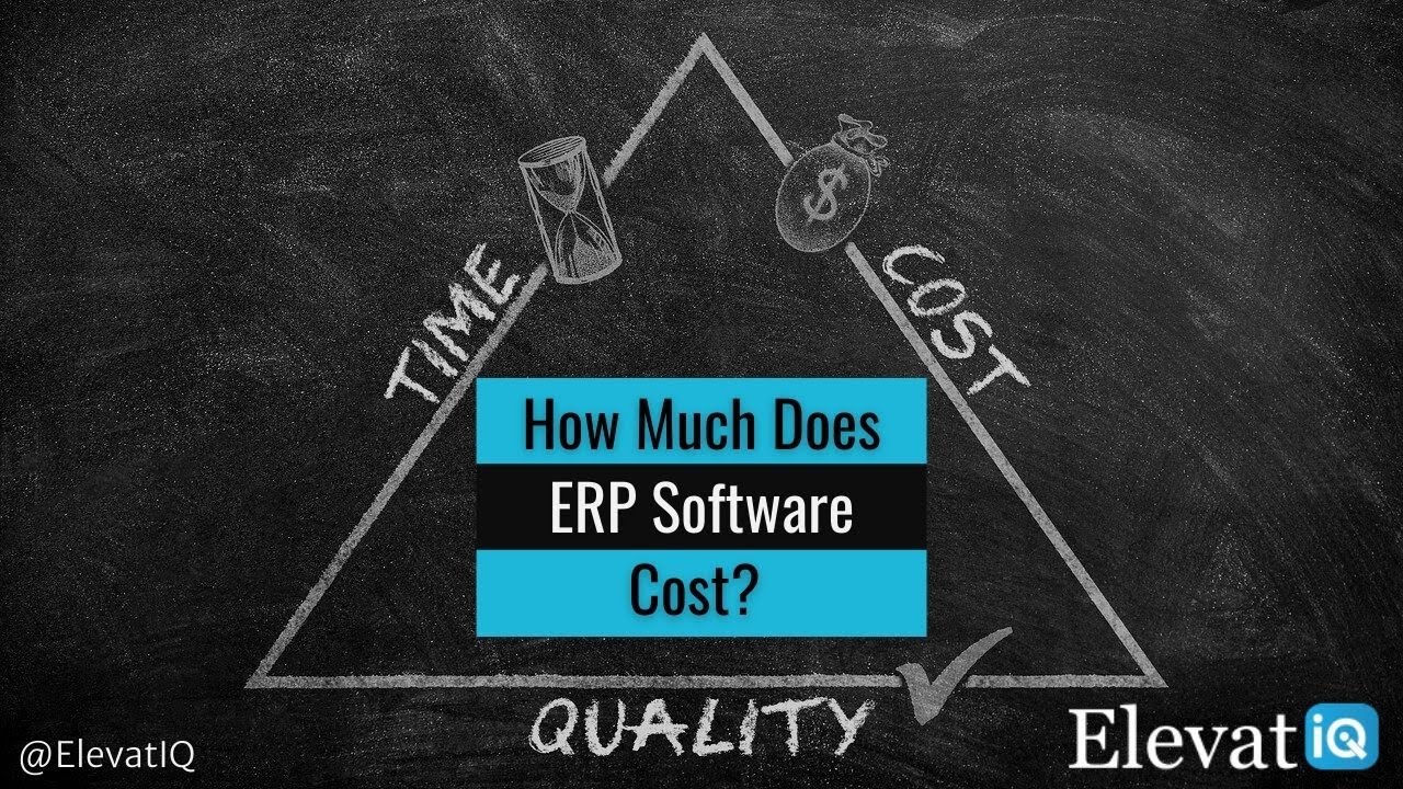 ERP System Price: How Much Does ERP Software Cost?