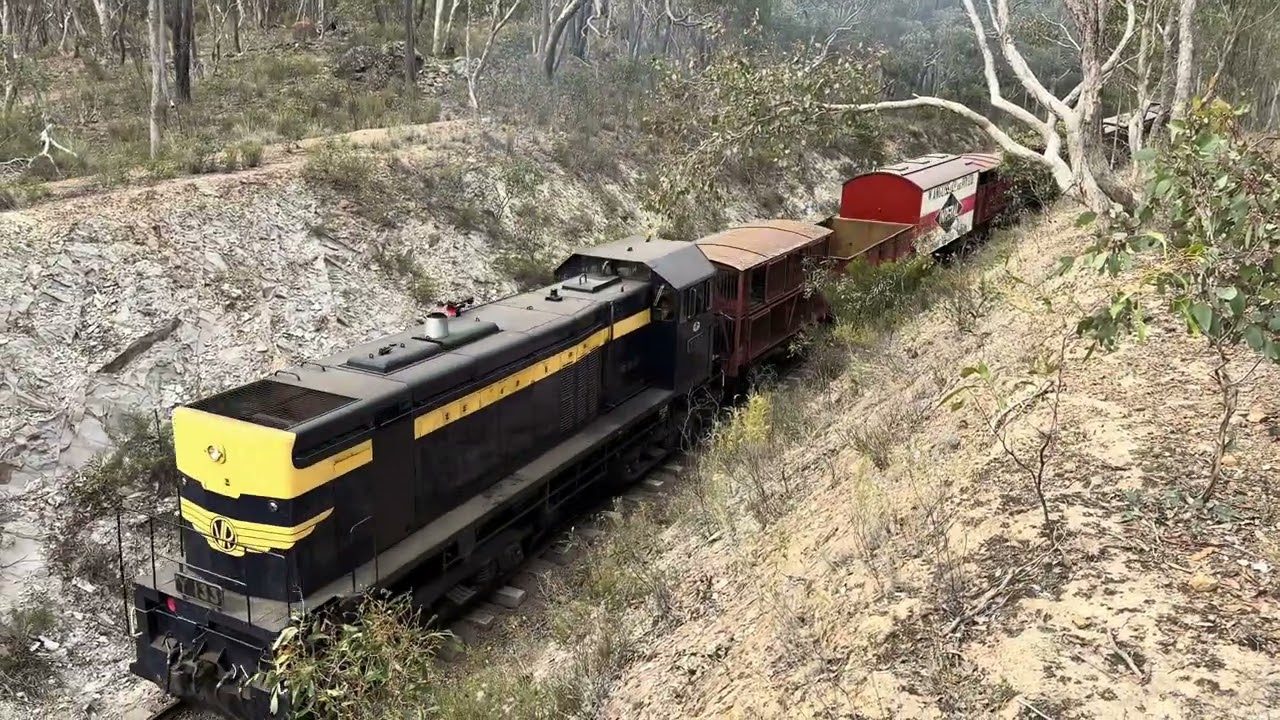 Victorian Goldfields Railway Colonial Mixed Express.