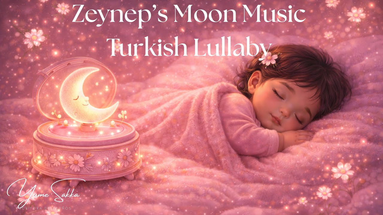 Zeynep’s Moon Music 🌙 Turkish Lullaby for Babies | Soft Sleep Song for Calm & Comfort