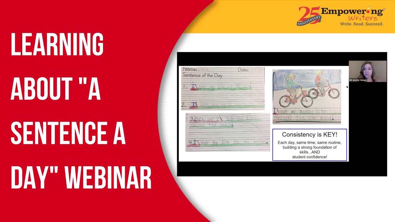 A Sentence a Day Webinar