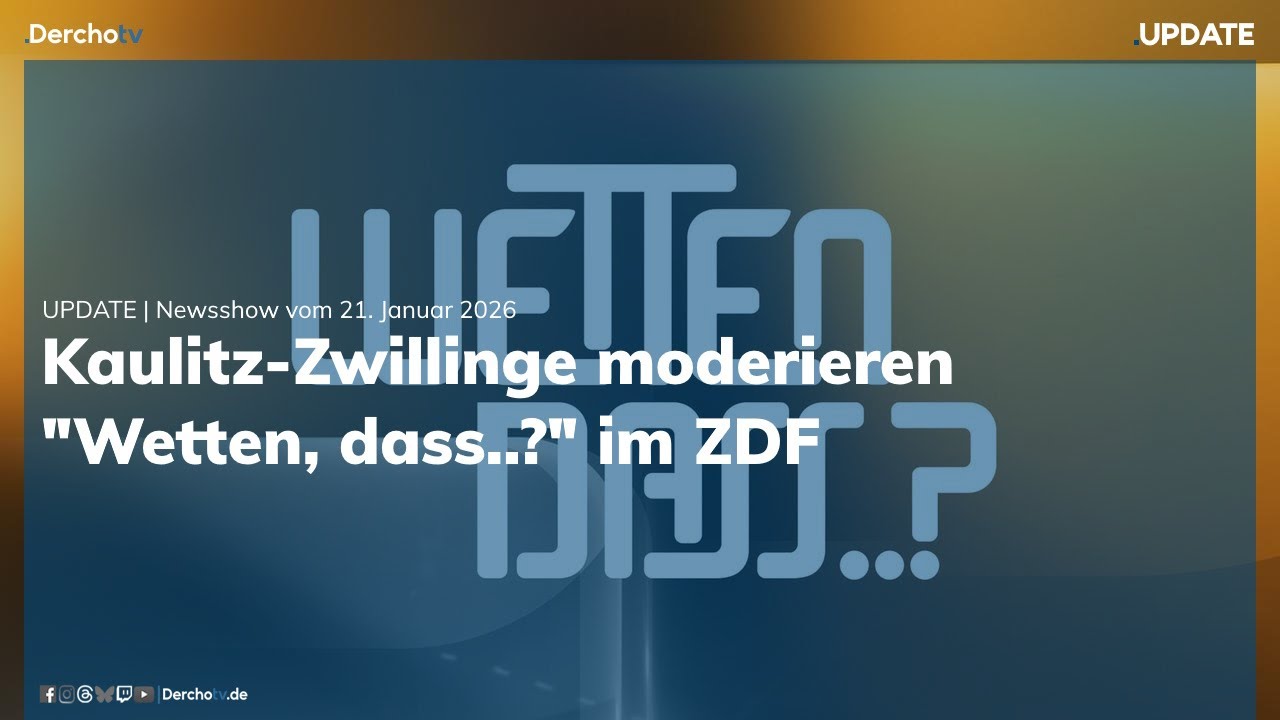 Trump in Davos, Kaulitz-Brüder moderieren „Wetten, dass..?“ | UPDATE | 21.07.26